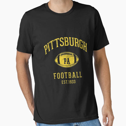 Pittsburgh Steelers Football Tailgate T-Shirt - Novelty Apparel for Adults - T-Shirt, Sweatshirt, Hoodie