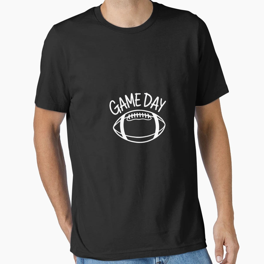 Game Day Football Game Day Football T-Shirt - Aesthetic Graphic Men Women - T-Shirt, Sweatshirt, Hoodie