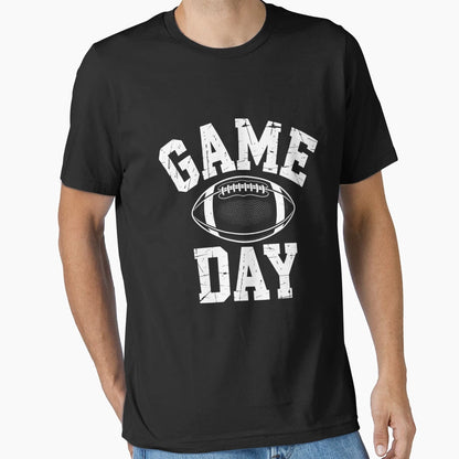 Game Day Football Season T-Shirt - Custom Art Print Men Women - T-Shirt, Sweatshirt, Hoodie