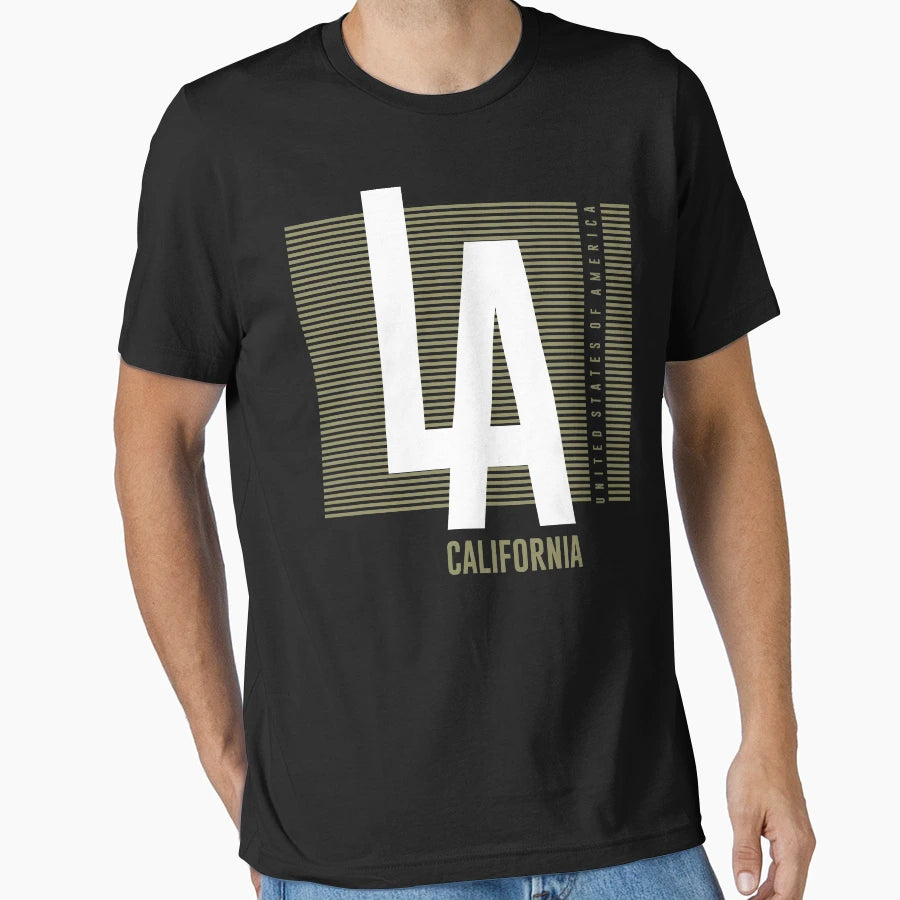 Los Angeles La California United States T-Shirt - Trendy Graphic Unisex - T-Shirt, Sweatshirt, Hoodie