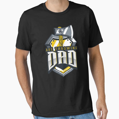 Axe Throwing Dad T-Shirt - Casual Everyday Wear Men Women - T-Shirt, Sweatshirt, Hoodie