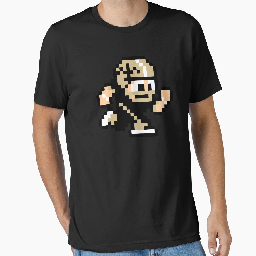 New Orleans Saints Tecmo Super Bowl T-Shirt - Custom Art Print for Adults - T-Shirt, Sweatshirt, Hoodie