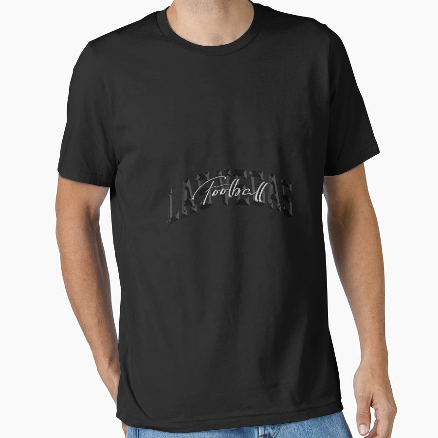 Las Vegas Football 3D Chrome T-Shirt - Custom Art Print Men Women - T-Shirt, Sweatshirt, Hoodie