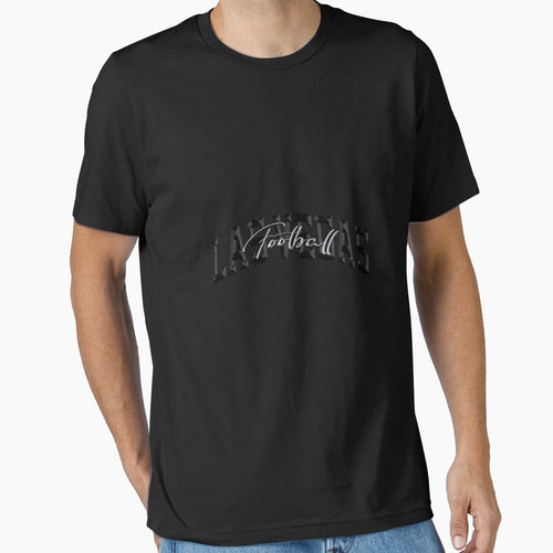 Las Vegas Football 3D Chrome T-Shirt - Custom Art Print Men Women - T-Shirt, Sweatshirt, Hoodie