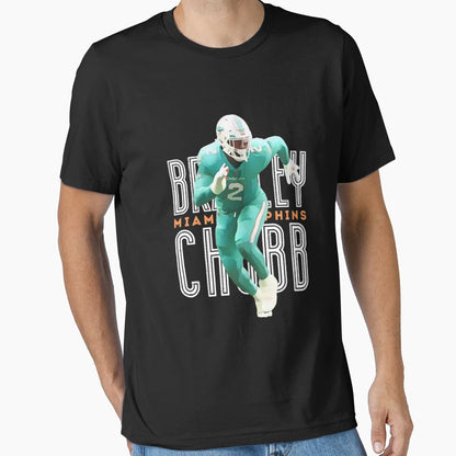 Bradley Chubb Dolphins Football T-Shirt - Graphic Print Unisex - T-Shirt, Sweatshirt, Hoodie