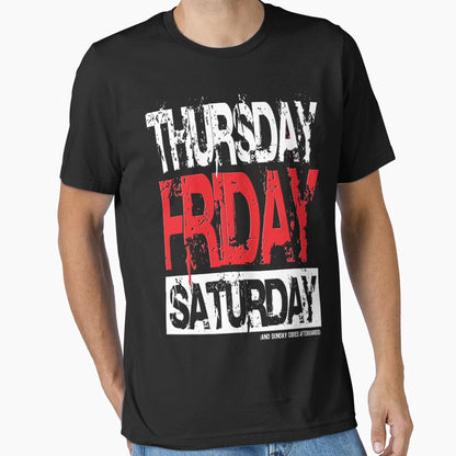 Friday 02 Dark T-Shirt - Graphic Print for Adults - T-Shirt, Sweatshirt, Hoodie