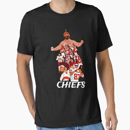 Kansas City Chiefs T-Shirt - Novelty Apparel for Adults - T-Shirt, Sweatshirt, Hoodie