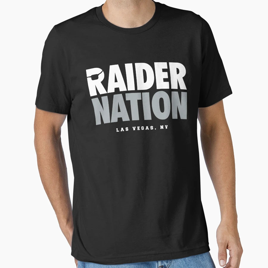Raider Nation T-Shirt - Minimalist Print Unisex - T-Shirt, Sweatshirt, Hoodie