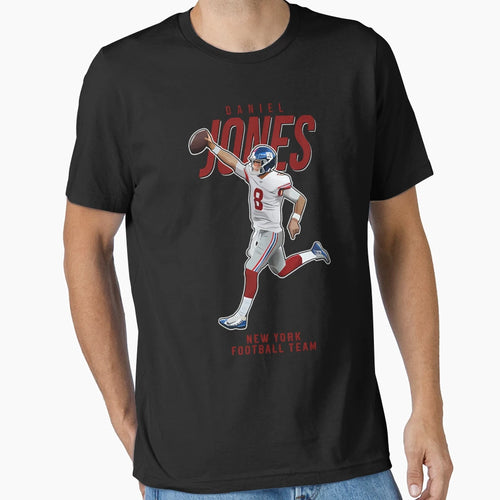 Daniel Jones 8 New York Football T-Shirt - Aesthetic Graphic for Adults - T-Shirt, Sweatshirt, Hoodie