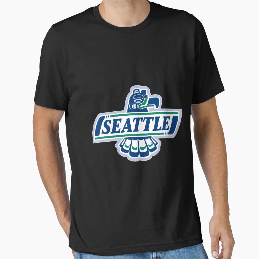 Seattle Thunderbirds Icon T-Shirt - Graphic Print Unisex - T-Shirt, Sweatshirt, Hoodie