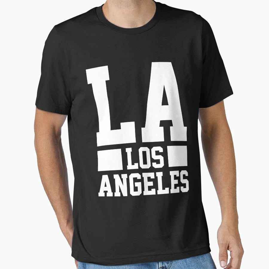 La Los Angeles T-Shirt - Minimalist Print Men Women - T-Shirt, Sweatshirt, Hoodie
