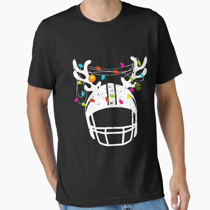 Lights Football Helmet Funny T-Shirt - Aesthetic Graphic Unisex - T-Shirt, Sweatshirt, Hoodie