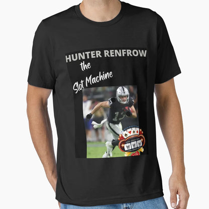 Hunter Slot Machine Renfrow T-Shirt - Custom Art Print for Adults - T-Shirt, Sweatshirt, Hoodie
