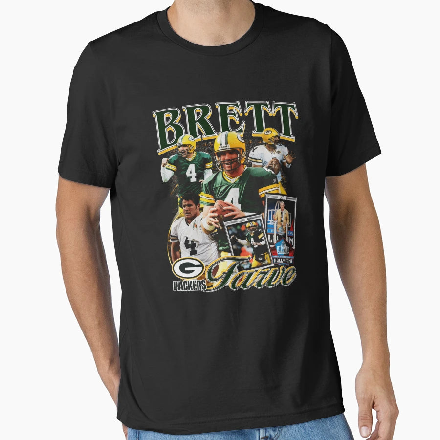 Brett Farve Bootleg T-Shirt - Trendy Graphic Men Women - T-Shirt, Sweatshirt, Hoodie