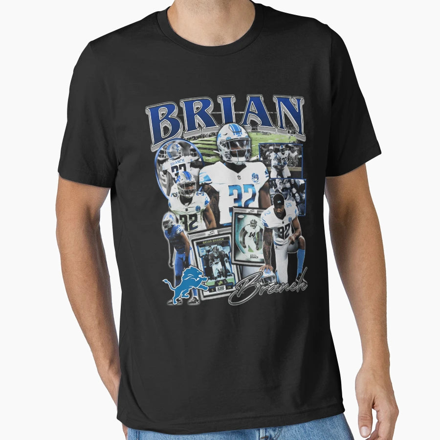 Brian Branch T-Shirt - Trendy Graphic Unisex - T-Shirt, Sweatshirt, Hoodie