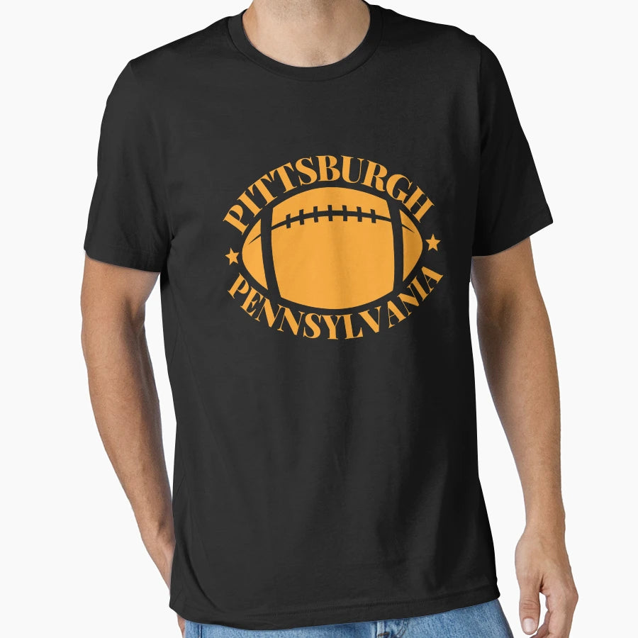 Pittsburgh Pennsylvania Football T-Shirt - Unique Graphic Men Women - T-Shirt, Sweatshirt, Hoodie