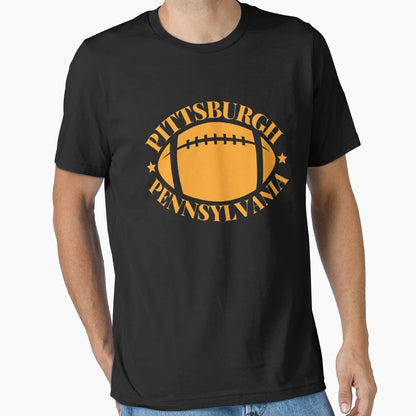 Pittsburgh Pennsylvania Football T-Shirt - Unique Graphic Men Women - T-Shirt, Sweatshirt, Hoodie