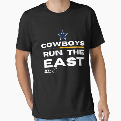 Cowboys Run East Divi Sion Champion T-Shirt - Fun Novelty Design Unisex - T-Shirt, Sweatshirt, Hoodie