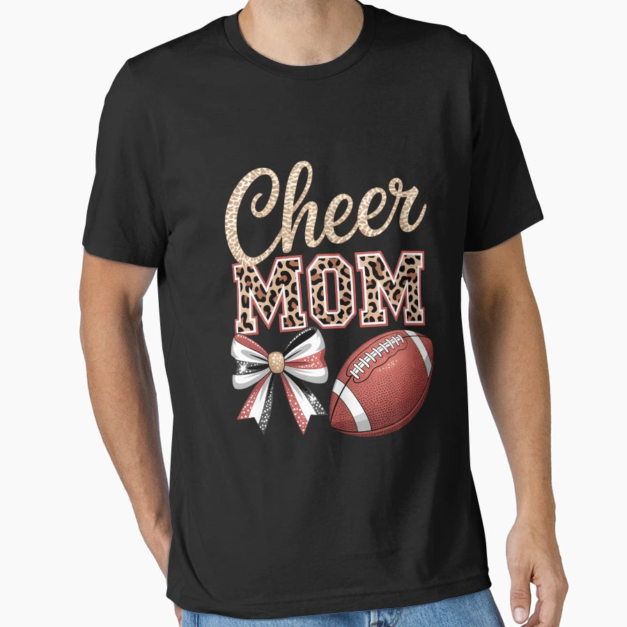 Football Cheer Cheerleading Funny T-Shirt - Casual Everyday Wear Unisex - T-Shirt, Sweatshirt, Hoodie