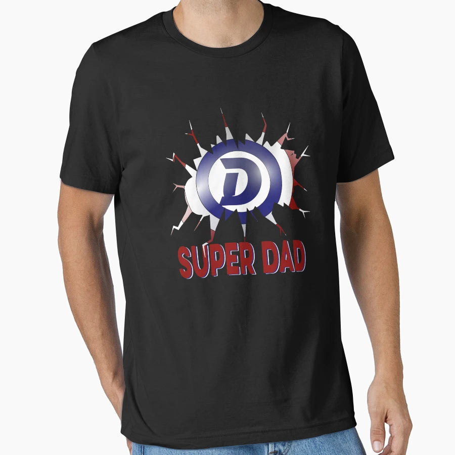Super Dad Daddy T-Shirt - Trendy Graphic Unisex - T-Shirt, Sweatshirt, Hoodie