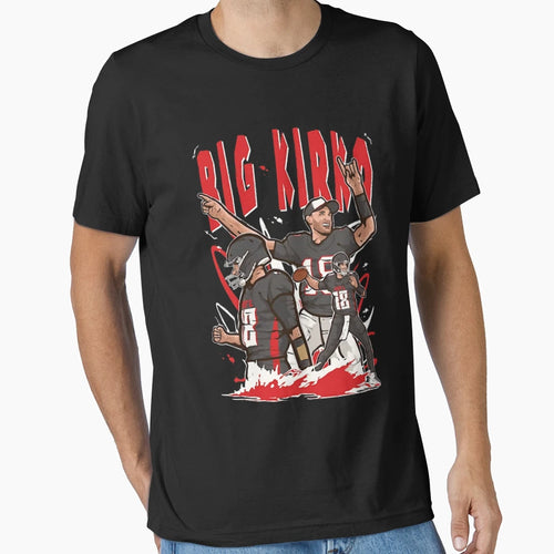 Kirk Cousins Big Kirko Cartoon T-Shirt - Streetwear Style for Adults - T-Shirt, Sweatshirt, Hoodie