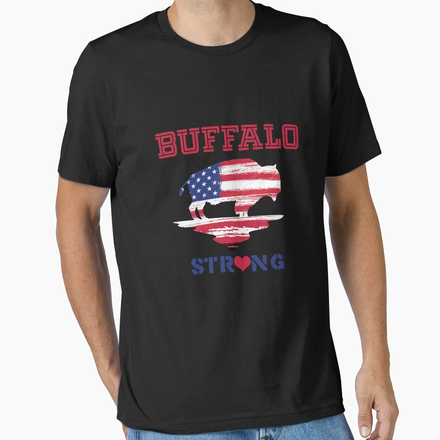 Buffalo Strong T-Shirt - Casual Everyday Wear Unisex - T-Shirt, Sweatshirt, Hoodie