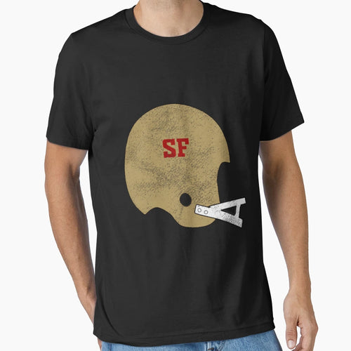San Francisco Football T-Shirt - Minimalist Print for Adults - T-Shirt, Sweatshirt, Hoodie