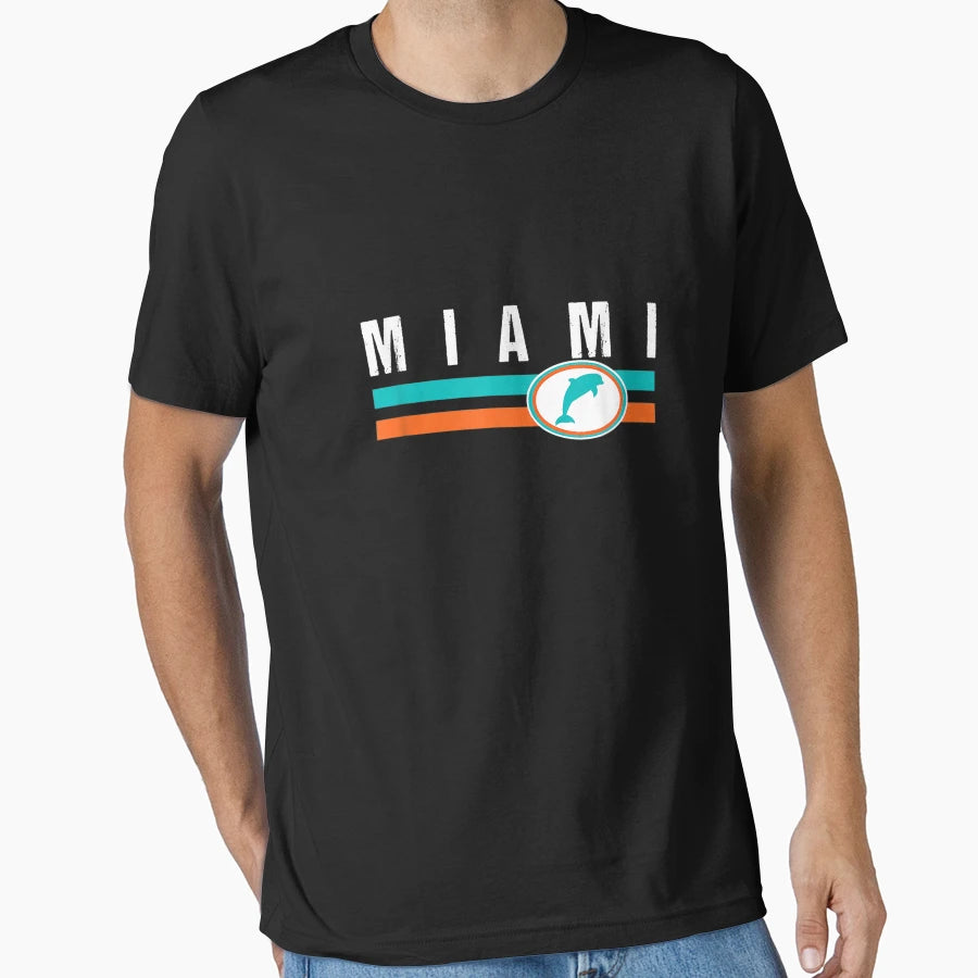 Mia Miami Local Standard Mia Dolphin T-Shirt - Streetwear Style Unisex - T-Shirt, Sweatshirt, Hoodie