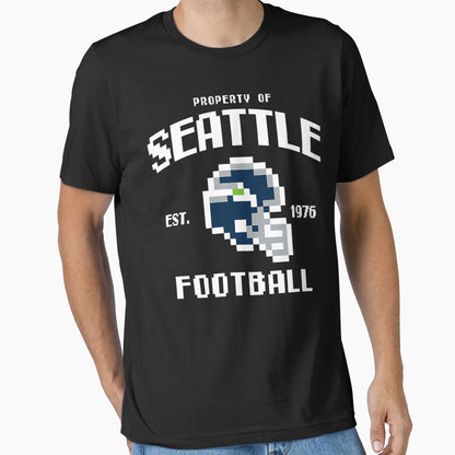Property Seattle Seahawks Football T-Shirt - Unique Graphic Men Women - T-Shirt, Sweatshirt, Hoodie