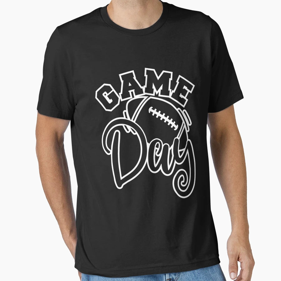 Game Day Girlfriend Football T-Shirt - Unique Graphic Unisex - T-Shirt, Sweatshirt, Hoodie