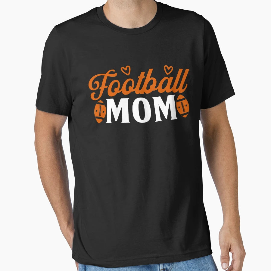 Funny Womens Game Day Football Mom T-Shirt - Streetwear Style Men Women - T-Shirt, Sweatshirt, Hoodie