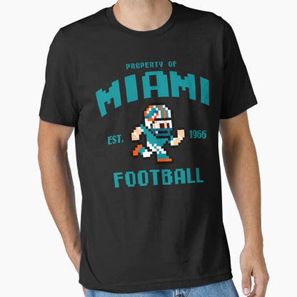 Property Miami Dolphins Football T-Shirt - Streetwear Style Unisex - T-Shirt, Sweatshirt, Hoodie