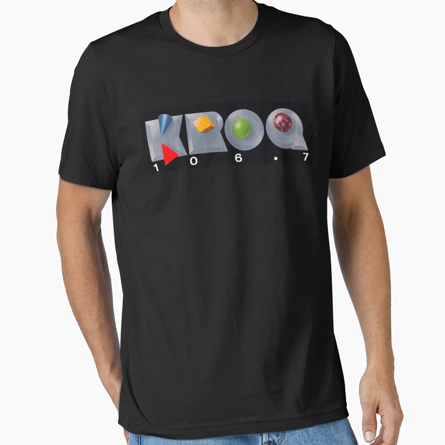 Kroq 106 7 Los Angeles 80S Alt Rock T-Shirt - Novelty Apparel for Adults - T-Shirt, Sweatshirt, Hoodie