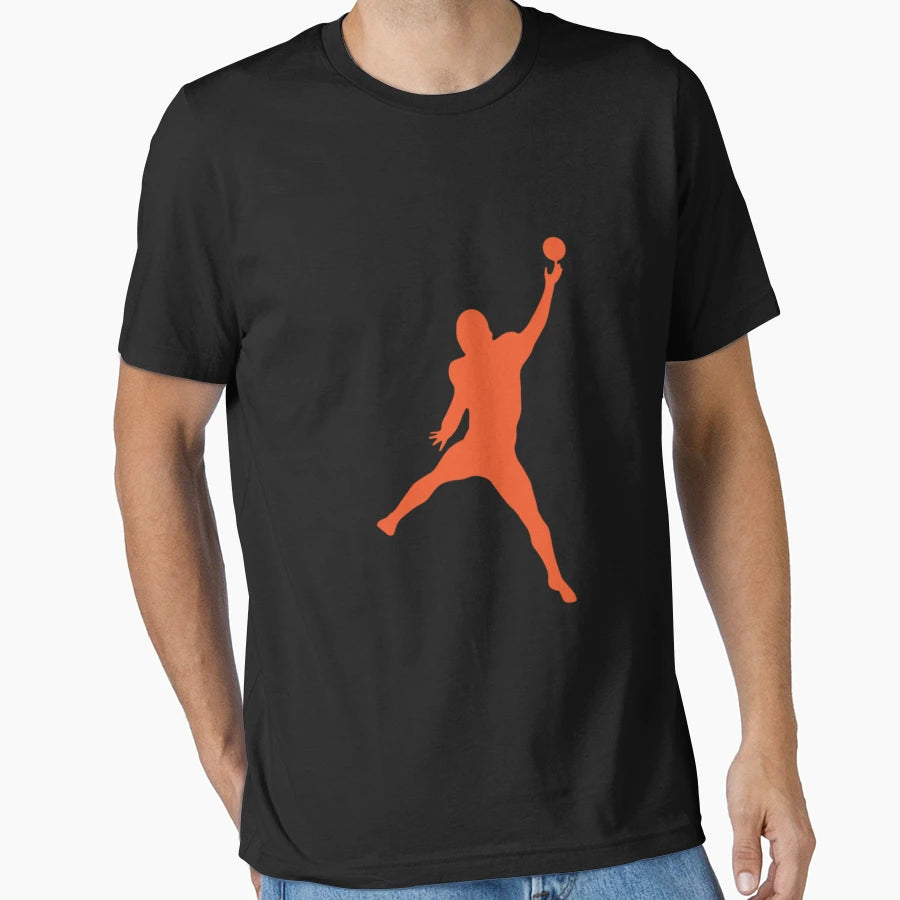 CW Jump Silhouette Chicago Football T-Shirt - Graphic Print Men Women - T-Shirt, Sweatshirt, Hoodie