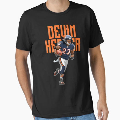 Devin Hester Carries Ball 23 Bold T-Shirt - Unique Graphic Men Women - T-Shirt, Sweatshirt, Hoodie