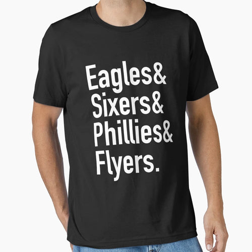 Philadelphia Sports Teams T-Shirt - Unique Graphic Men Women - T-Shirt, Sweatshirt, Hoodie