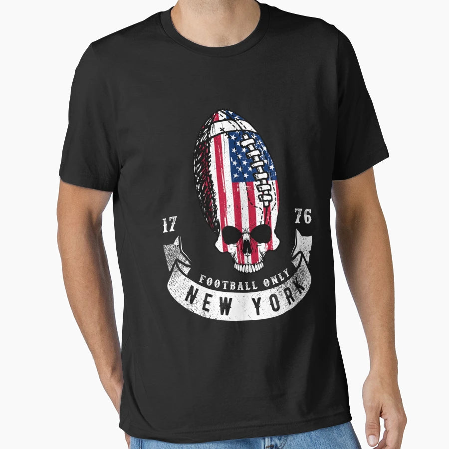 Funny New York American Football T-Shirt - Streetwear Style for Adults - T-Shirt, Sweatshirt, Hoodie