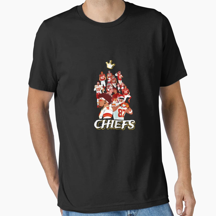 Kansas City Chiefs T-Shirt - Novelty Apparel for Adults - T-Shirt, Sweatshirt, Hoodie