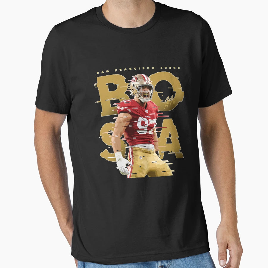 Player 97 Defensive End Touchdown T-Shirt - Novelty Apparel for Adults - T-Shirt, Sweatshirt, Hoodie