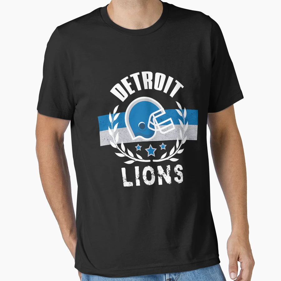 Detroit Lions Football Team Pride T-Shirt - Graphic Print for Adults - T-Shirt, Sweatshirt, Hoodie