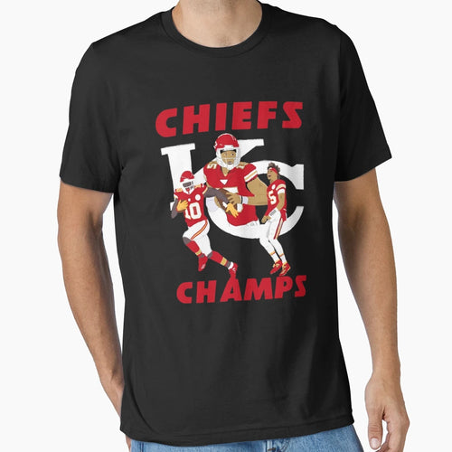 Chiefs Chiefs T-Shirt - Minimalist Print for Adults - T-Shirt, Sweatshirt, Hoodie