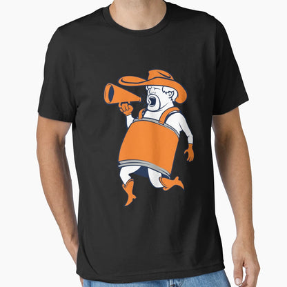 Denver Broncos Barrel T-Shirt - Aesthetic Graphic Men Women - T-Shirt, Sweatshirt, Hoodie