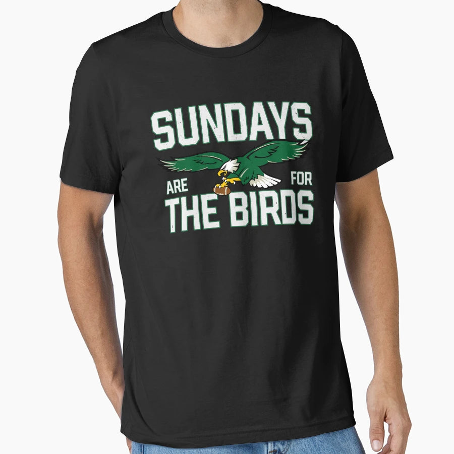 Sundays Are Birds T-Shirt - Unique Graphic Unisex - T-Shirt, Sweatshirt, Hoodie