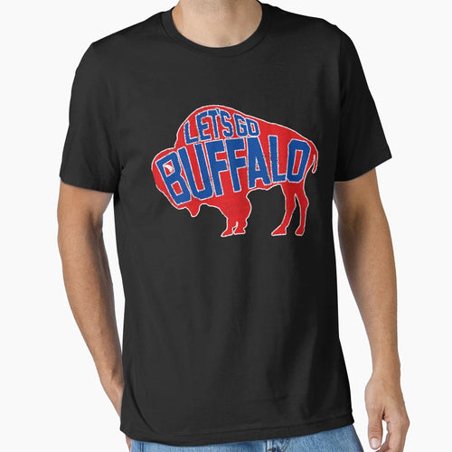 Lets Go Buffalo Ny New York T-Shirt - Graphic Print Men Women - T-Shirt, Sweatshirt, Hoodie