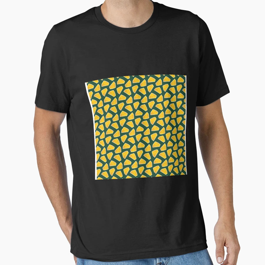 Green Bay Packers Pattern Green T-Shirt - Novelty Apparel for Adults - T-Shirt, Sweatshirt, Hoodie