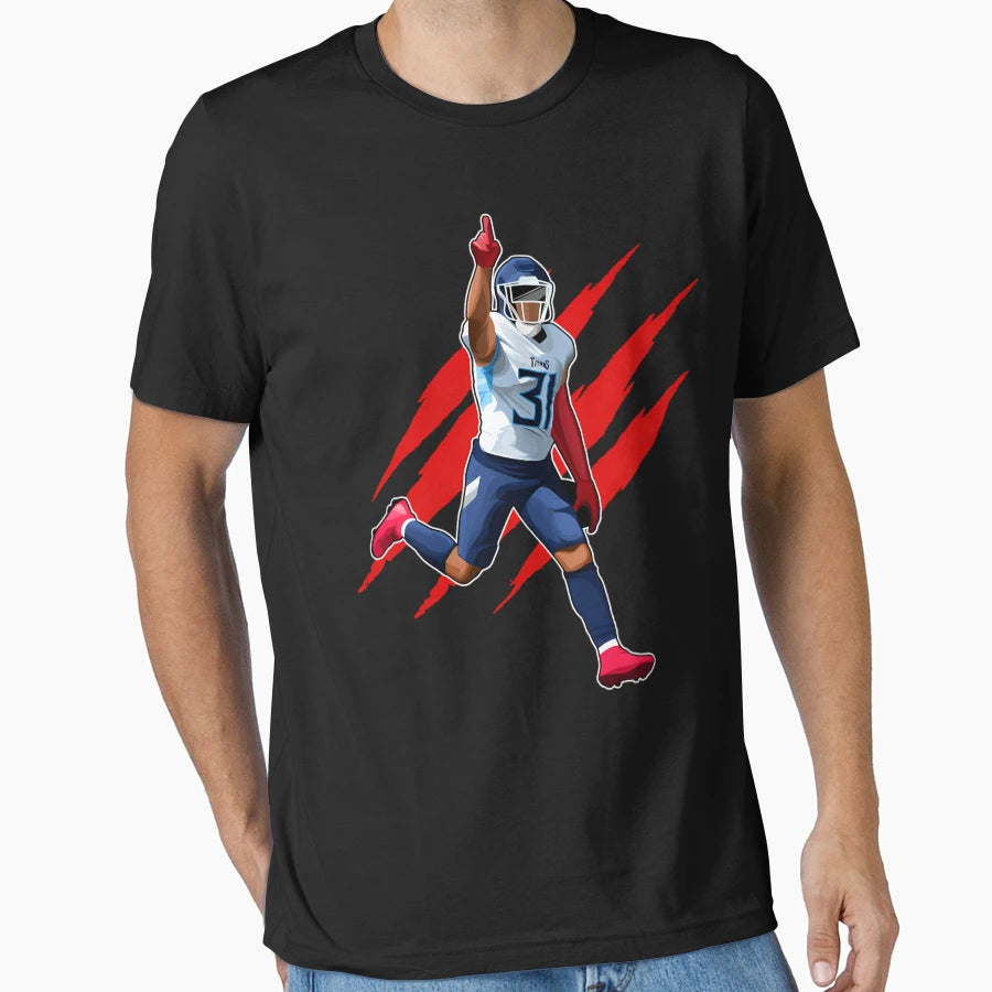 Kevin Byard Celebrates 31 Claw T-Shirt - Minimalist Print Men Women - T-Shirt, Sweatshirt, Hoodie