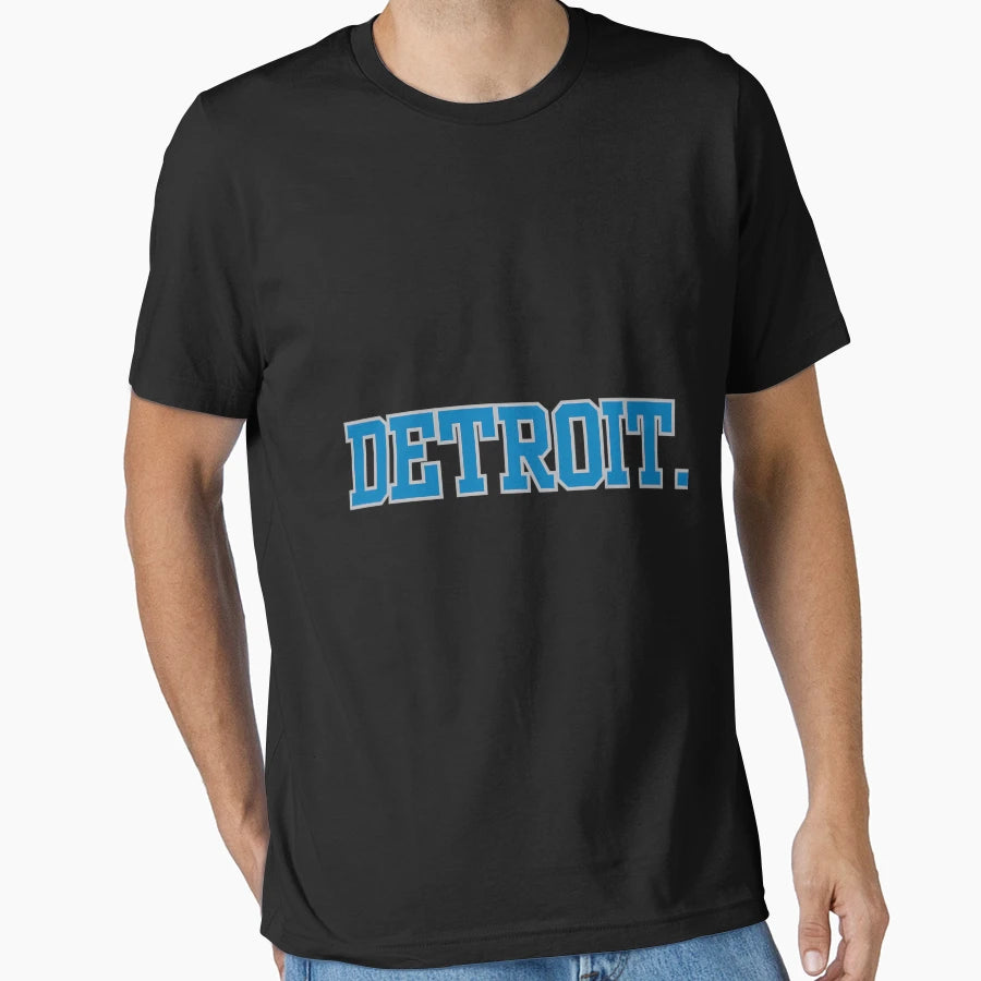 Detroit Bold Pride T-Shirt - Graphic Print Men Women - T-Shirt, Sweatshirt, Hoodie