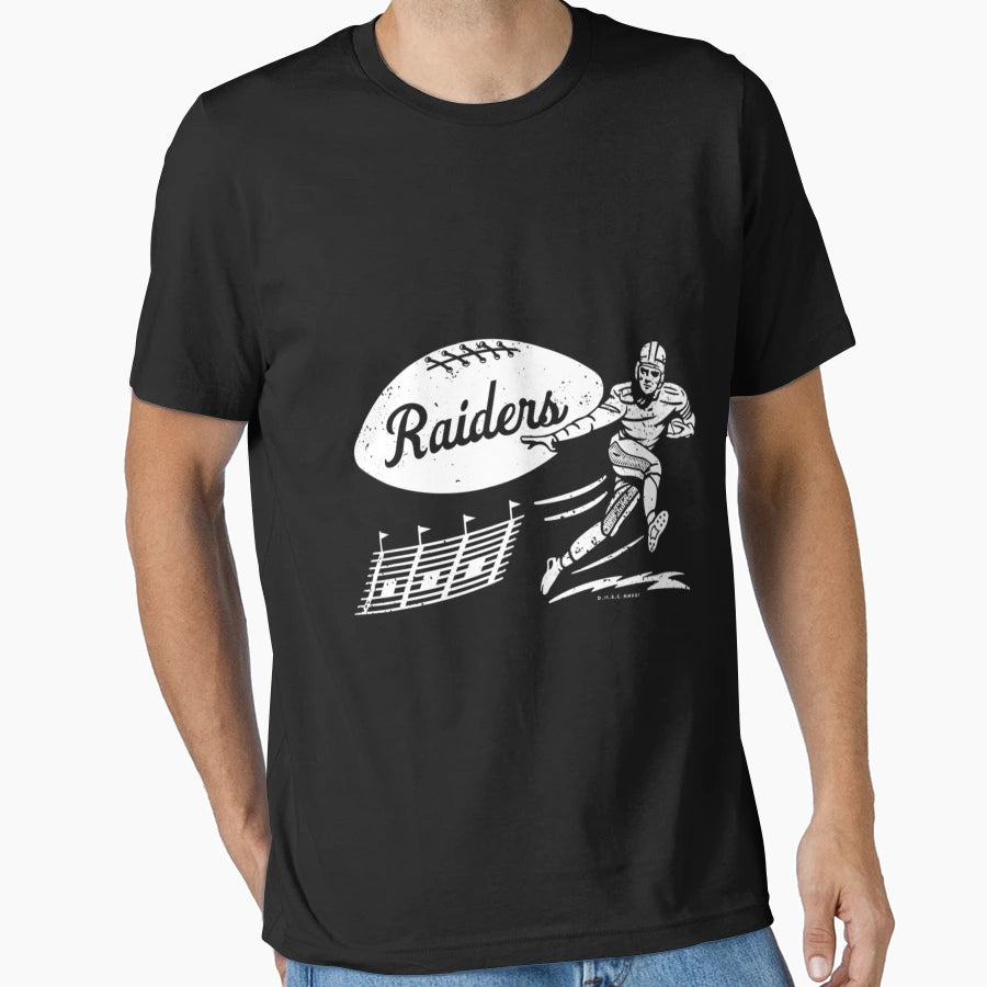 Football Oakland Raiders White Raiders T-Shirt - Streetwear Style Unisex - T-Shirt, Sweatshirt, Hoodie