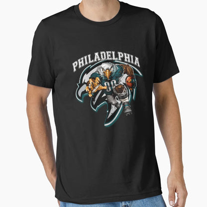 Philadelphia Football T-Shirt - Fun Novelty Design for Adults - T-Shirt, Sweatshirt, Hoodie