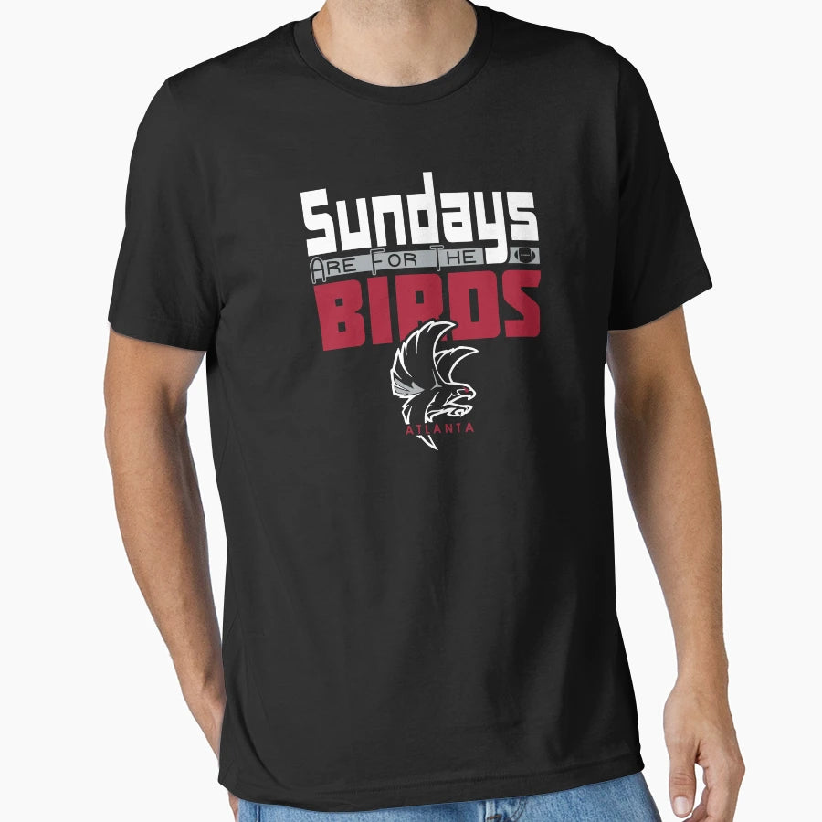 Atlanta Pro Football Bird Sundays T-Shirt - Graphic Print Unisex - T-Shirt, Sweatshirt, Hoodie